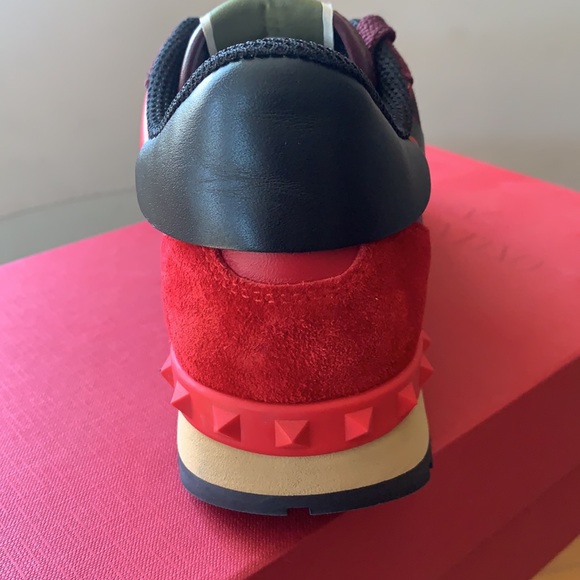 Valentino Camo Fashion Sneakers - Picture 9 of 11